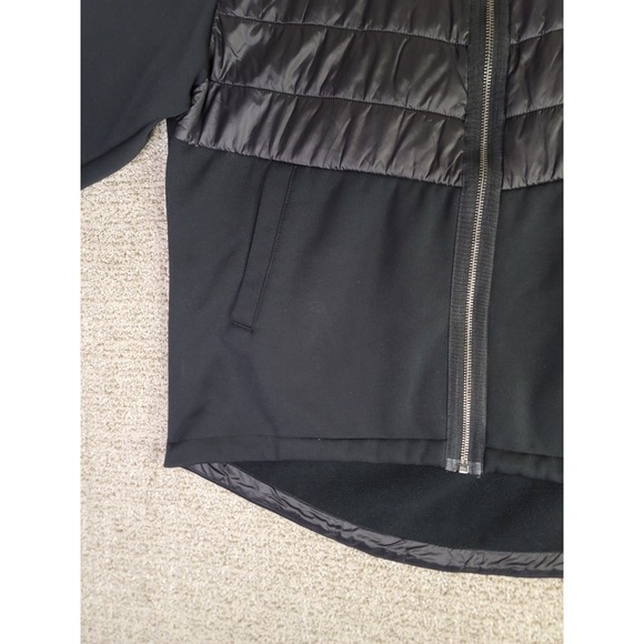 VARLEY Balfern Quilted Shell Jacket Sz XL Black Puffer Soft Shell - Picture 4 of 13